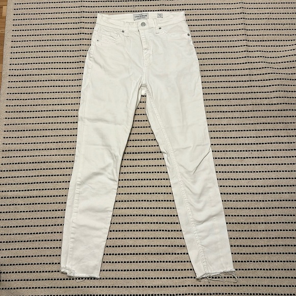 Lucky Brand Brigitte Crop White Skinny Jeans - Picture 3 of 6
